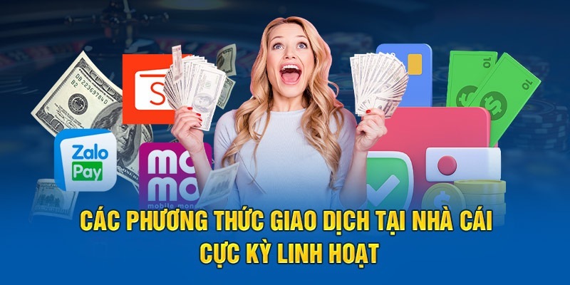 Các phương thức giao dịch được IWIN68 bổ trợ cho người dùng